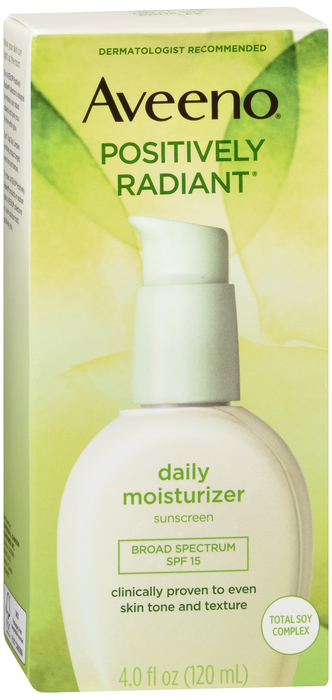Pack of 12-Aveeno Pos Rad Daily Moist SPF 15 4 oz Lotion By J&J Consumer USA 