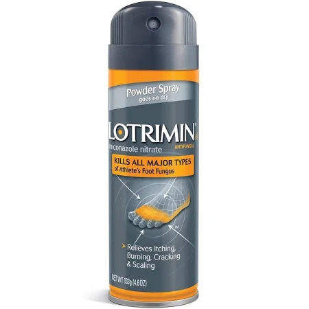 Case of 36-Lotrimin AF Spray Powder Spray 4.6 oz By Bayer Corp/Consumer Health USA 