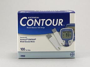 Bayer Contour Strip 100 By Ascensia Diabetes Care USA 