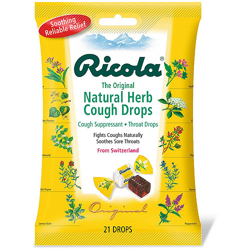 Pack of 12-Ricola Bag Original Herb Lozenge 21 By Ricola USA 