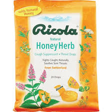 Ricola Throat Drops Honey Herb Lozenge 24 By Ricola USA 