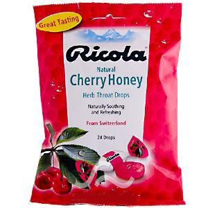 Case of 24-Ricola Bag Cherry Honey Lozenge 24 By Ricola USA 