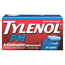 Pack of 12-Tylenol PM Extra Strength Caplet 24 By J&J Consumer USA 