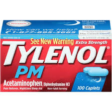 Tylenol PM Extra Strength Caplet 100 By J&J Consumer USA 