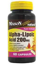 Alpha-Lipoic 200 mg Capsule 200 mg 60 By Mason Distributors USA 