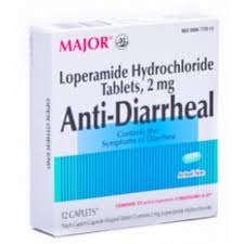 Pack of 12-Anti-Diarrheal (Loperamide 2Mg) 12 Caplets By Major Pharma USA 