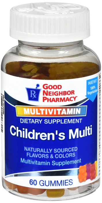 GNP Childrens Multivtmn Fruit Gummy 60 By GNP Items USA 