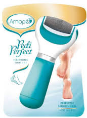 Case of 6-Amope Pedi Perfect Foot File Electronic Kit By RB Health  USA 