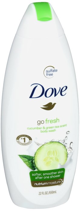 Pack of 12-Dove Body Wash Cool Moisture  22 oz By Unilever Hpc-USA 