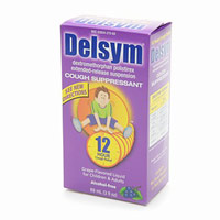 Pack of 12-Delsym Child 12 Hour Cough Grape Liquid 3 oz By RB Health  USA 