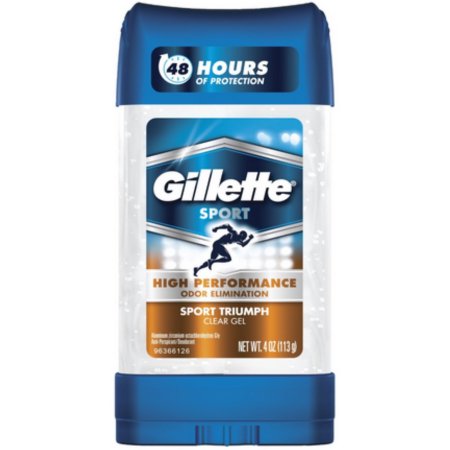 Pack of 12-Gillette H/E Ap/Deo Gel Sport Deodorant 3.8 oz By Procter & Gamble Dist Co USA 