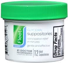 Fleet Glycerin Suppository 12 By Medtech USA 