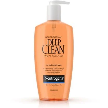 Neutrogena Deep Clean Cleanser Reg Liquid 6.7 oz By J&J Consumer USA 