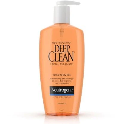 Pack of 12-Neutrogena Deep Clean Cleanser Reg Liquid 6.7 oz By J&J Consumer USA 