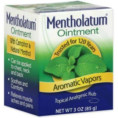 Mentholatum Jar Ointment 3 oz By Mentholatum Co The USA 