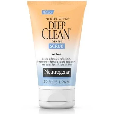 Pack of 12-Neutrogena Deep Clean Scrub Gentle 4.2 oz By J&J Consumer USA 