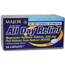 Naproxen 220 mg Capsule 220 mg 50 By Major Pharma/Rugby USA 