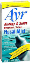 Ayr Mist Allergy Sinus 1.69 oz By Ascher B F Co USA 