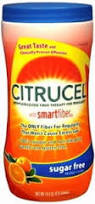 Case of 6-Citrucel Sugar Free Fiber Therapy Powder Orange 16.9oz By Glaxo Smith Kline Consumer Hc USA 