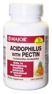 Case of 24-Acidophilus With Pectin Capsules By Major Pharama Capsule 100 By Major Pharma USA 