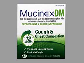 Mucinex DM Tablet 40 By RB Health  USA 