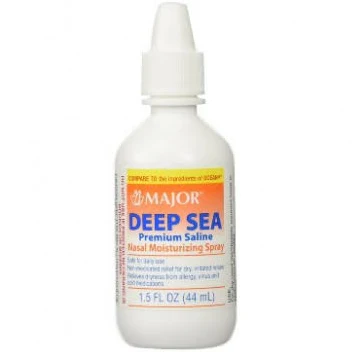 Pack of 12-Deep Sea Nasal Spray 44 ml By Major Pharma USA 