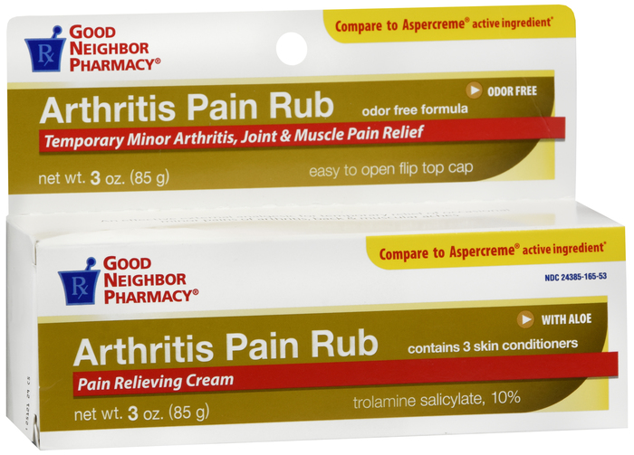 Good Neighbor Pharmacy Arthricream Cream 3 oz By Perrigo-GNP USA 
