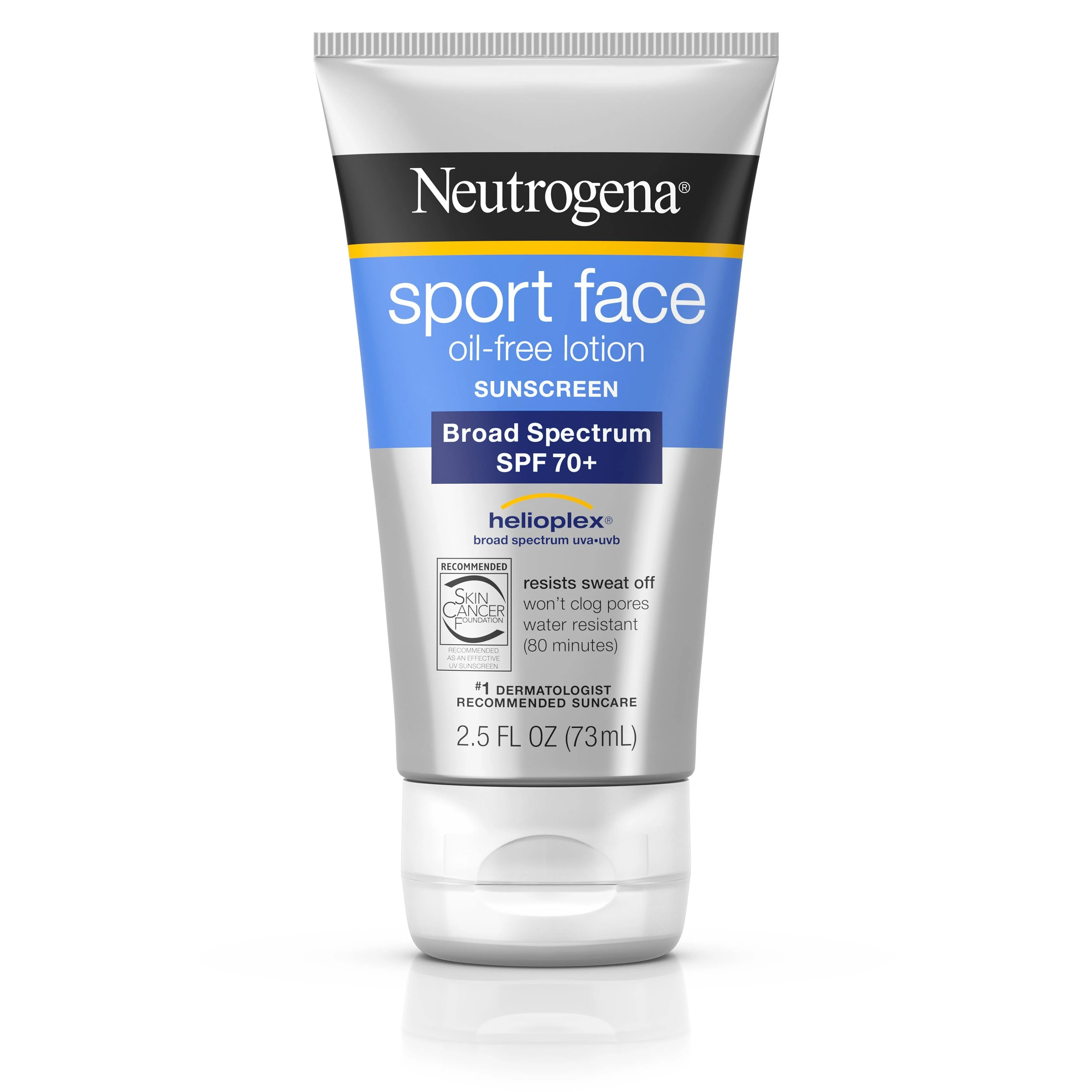 Neutrogena Sun Sport Face SPF 70 Lotion 2.5 oz By J&J Consumer USA 