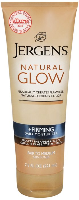 Pack of 12-Jergens Nat Glow Lotion Firm Fair 7.5 oz By Kao Brands Company USA 