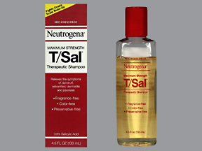 Pack of 12-Neutrogena T/Sal Shampoo 4.5 oz By J&J Consumer USA 