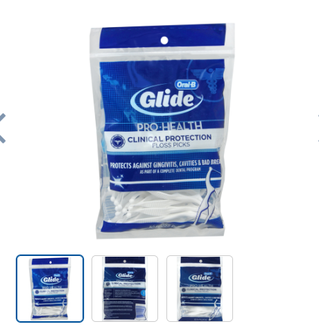 Case of 48-Glide Floss Pick 30 By Procter & Gamble Dist Co USA 