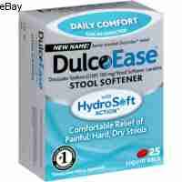 Case of 36-Dulcolax Stool Softner Liquigel 25 By Chattem Drug & Chem Co USA 