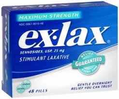 Pack of 12-Ex-Lax Maximum Strength Tablet 48 By Glaxo Smith Kline Consumer Hc USA 