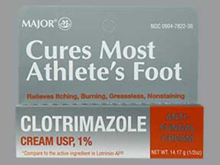Pack of 12-Clotrimazole AF Cream 14.17gm 14.17 gm By Major Pharma USA 