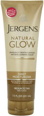 Pack of 12-Jergens Nat Glow Lotion Revit Med Lotion 7.5 oz By Kao Brands Company USA 
