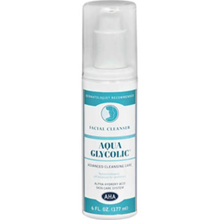 formaly glycolic cleanser aqua facial mederma ag oz