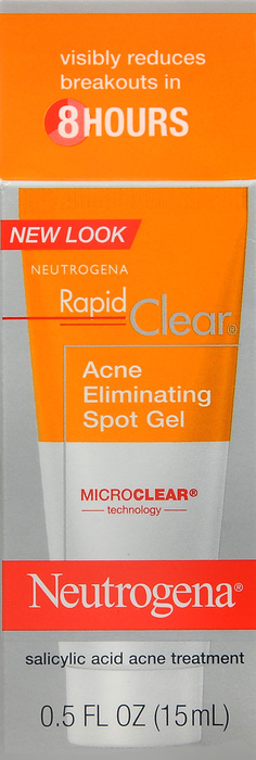 Pack of 12-Neutrogena Rapid Clear Spot Gel 0.5 oz By J&J Consumer USA 