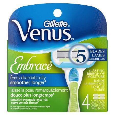 Gillette Venus Refill Embrace Blades 4 By Procter & Gamble Dist Co USA 