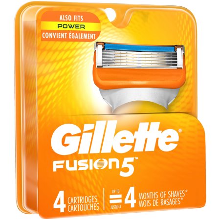 Pack of 12-Gillette Fusion Power Refill Blades 4 By Procter & Gamble Dist Co USA 