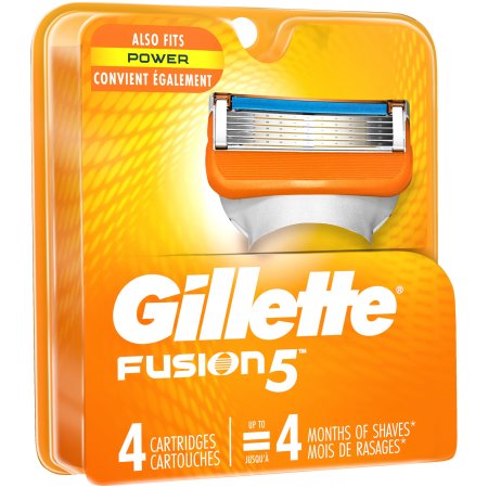 Case of 48-Gillette Fusion Power Refill Blades 4 By Procter & Gamble Dist Co USA 