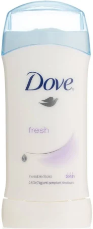 Dove Invisible Solid Antiperspirant Fresh Deodorant 2.6 oz By Unilever Hpc-USA 