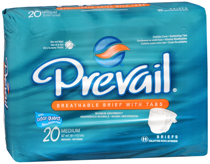 Prevail Brief Adult First Quality Brief 4X20 By First Quality Prod USA 
