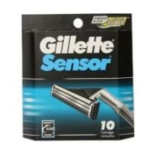 Gillette Sensor Refill Blades 10 By Procter & Gamble Dist Co USA 