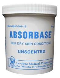 Pack of 12-Absorbase Dry Skin Ointment 4 oz By Carolina Med Prod Co USA 