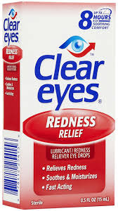 Case of 36-Clear Eyes Redness Relief Drops 0.5 oz By Medtech USA 