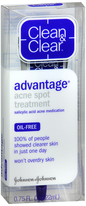 Clean & Clear Advantage Acne Spot Treatment Lotion 0.75 oz By J&J Consumer USA 