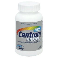 Pack of 12-Centrum Silver Tablet 150 By Glaxo Smith Kline Consumer Hc USA 