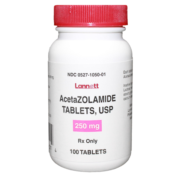 Acetazolamide 250mg Tab
