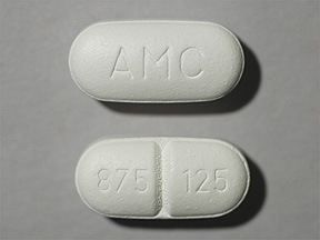 Rx Item-Amoxicillin-Clavulanate Potassium 875/125MG 20 Tab by Sandoz Pharma USA Gen Augmentin