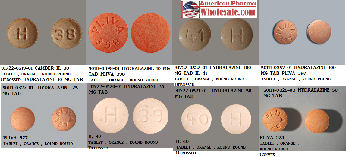 Rx Item-Hydralazine 100MG 100 Tab by Major Pharma USA 